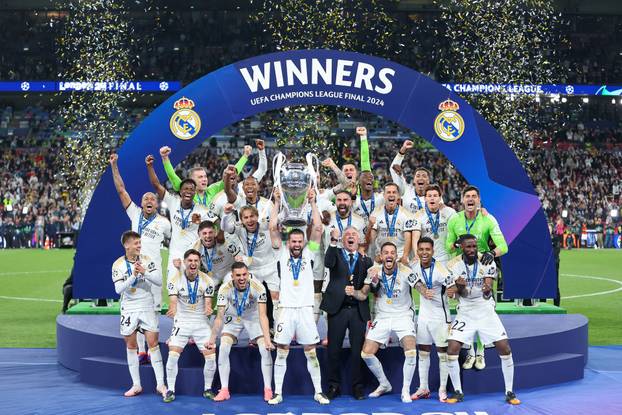London: Slavlje Real Madrida nakon pobjede u finalu Lige prvaka