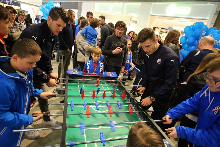 Druženje s dinamovcima: Klinci protiv Sammira i Guilhermea...