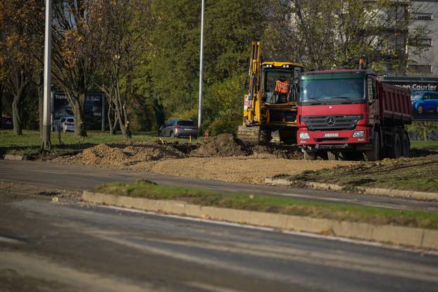 Zagreb: Radovi na proširenju ceste kod Vjesnikovog nebodera zbog zatvaranja podvožnjaka