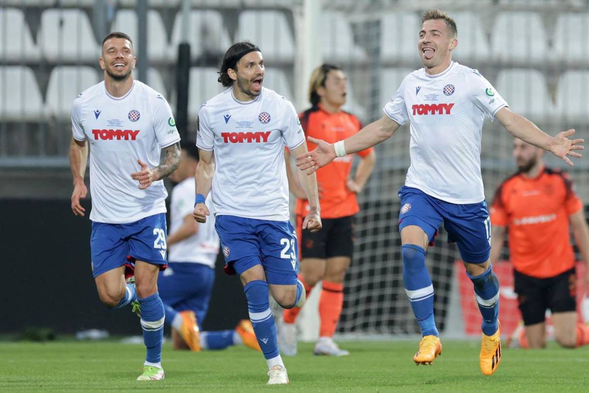 NOGOMET UŽIVO: Hajduk i Šibenik igraju Finale kupa na Rujevici u srijedu,  24. svibnja 2023. godine - gdje gledati prijenos?