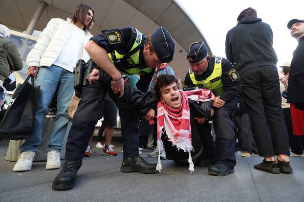 Malmo: Sukob policije i prosvjednika uoči finalne večeri Eurosonga