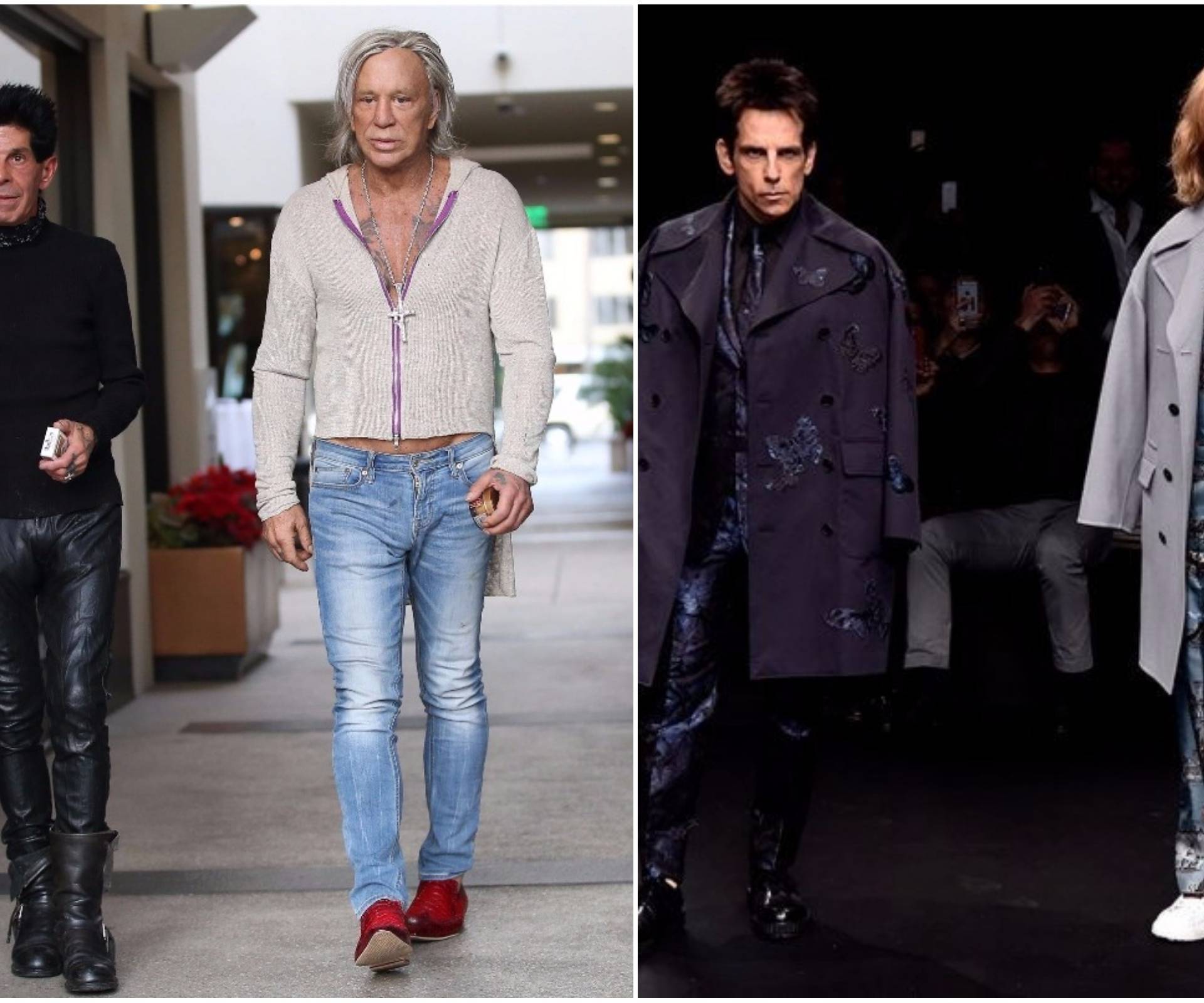 Mickey Rourke i njegov prijatelj frizer kao Zoolander i Hensel