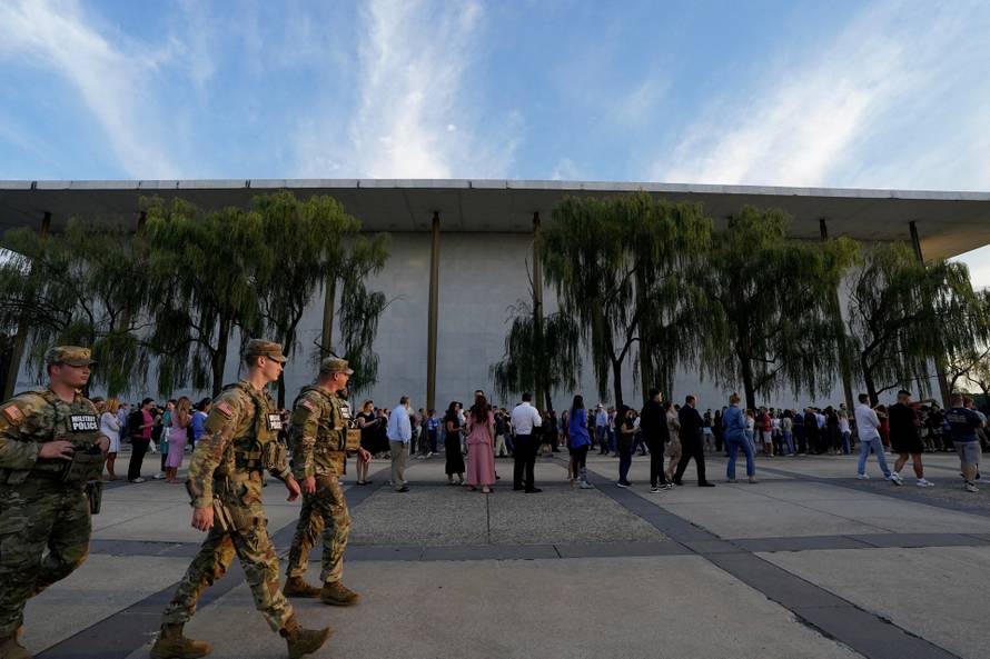 Vigil for conservative activist Charlie Kirk in Washington, D.C.