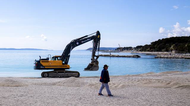 Split: Dohranjivanje plaže Žnjan pred nadolazeću sezonu kupanja