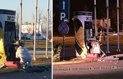 Eksplozija u zoru: U Sesvetama raznijeli bankomat na pumpi!