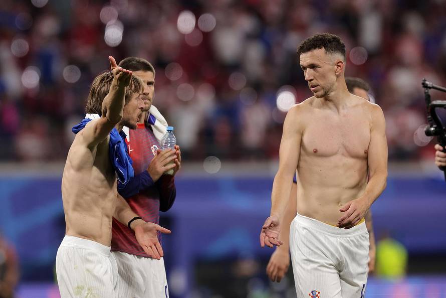 Leipzig: U posljednjem trećem kolu skupine B na EURU hrvatska nogometna reprezentacija je odigrala 1-1 protiv Italije 