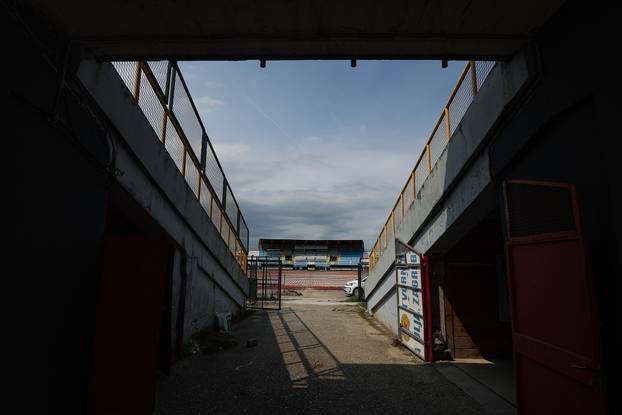 Radovi na Gradskom stadionu u Velikoj Gorici