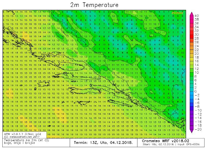 U utorak bi moglo biti i 18 °C, ali uskoro se vraća prava zima