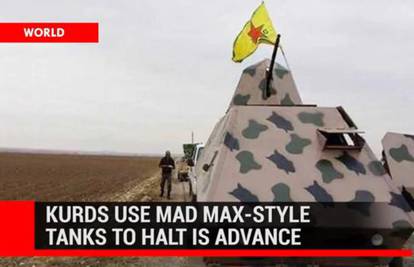 Za borbu protiv ISIL-a: Kurdi sami rade tenkove od traktora