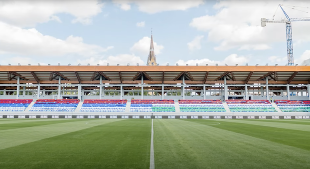 FOTO Ovo je stadion na kojemu danas igra Dinamo. Moderno zdanje u Srbiji izgradili Mađari