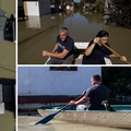 FOTO Dramatični prizori iz Mađarske: Ljudi čamcima plove ulicama, sve je pod vodom