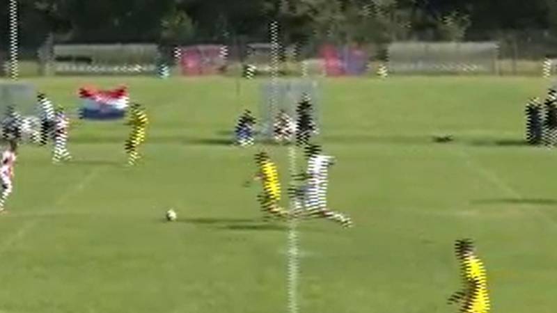 Mlada hrvaška reprezentanca U-18 premagala Ukrajino, a srečanje zaznamovala huda poškodba nogometaša Hajduka