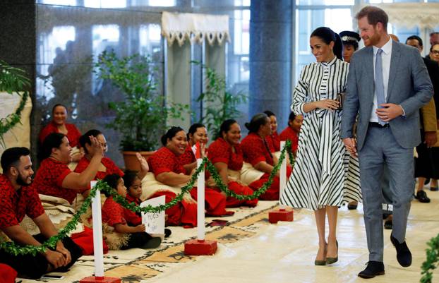 Royal tour of Tonga - Day Two