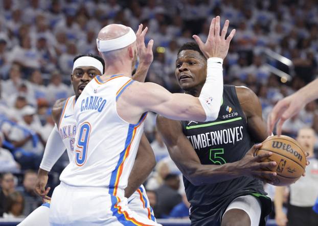 NBA: Playoffs-Minnesota Timberwolves at Oklahoma City Thunder