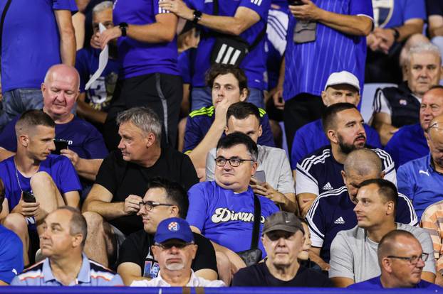 Atmosfera na Maksimiru tijekom susreta play-offa Lige prvaka između Dinama i Qarabaga