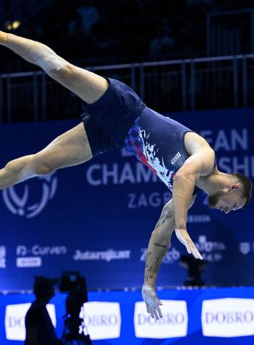 Zagreb: Europsko prvenstvo u sportskoj gimanstici, finale partera