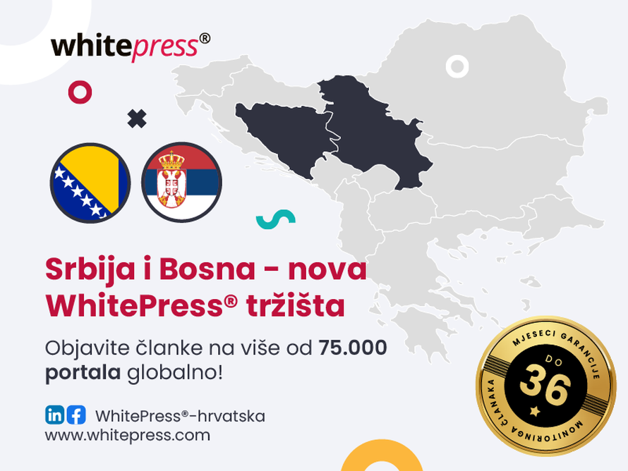 Najveća svjetska digitalna SEO platforma WhitePress®  sa više od 75.000 portala za objavu