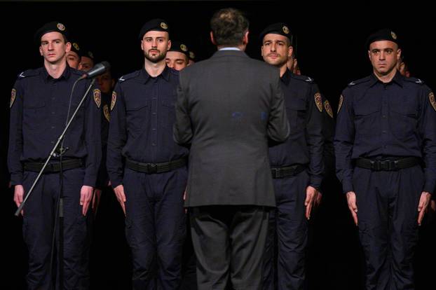 Zagreb: Svečana prisega vježbenika za službenike pravosudne policije