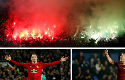 Old Trafford u plamenu! Džeko i Ibrahimović hat-trick heroji