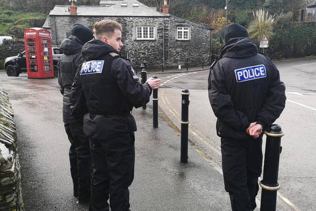Police search Cornwall village of Boscastle