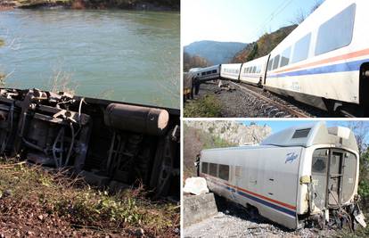 Nalet na stijenu: Mogao je cijeli vlak upasti u hladnu Neretvu...