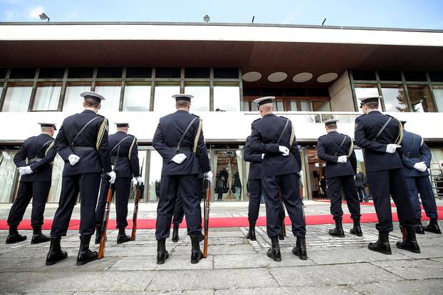 Generalna proba za inauguraciju novog predsjednika Zorana Milanovića