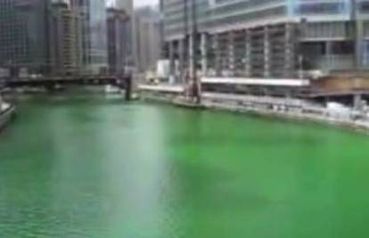 Chicago: Obojali rijeku za Dan svetog Patrika
