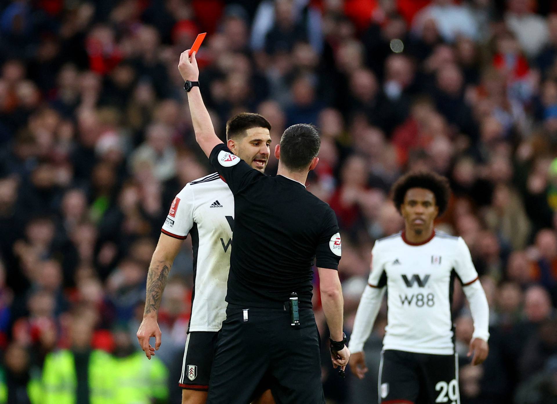 FA Cup - Quarter-Final - Manchester United v Fulham