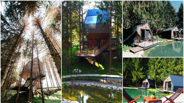 Prvi hrvatski resort u kojem se boravi u kućicama na drvetu