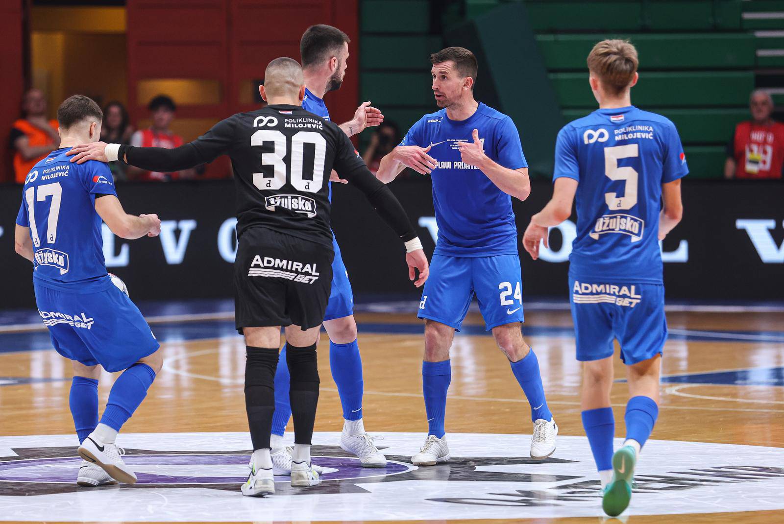 Susret Futsal Dinama i Etoile Lavalloisea u 2. kolu Elitne runde Lige prvaka