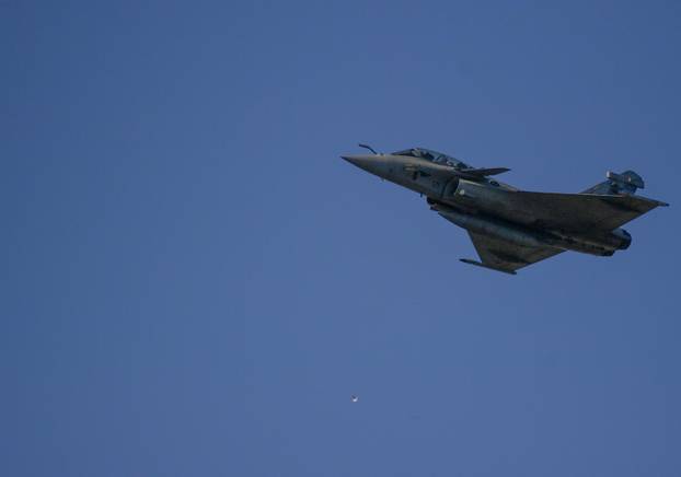 Zagreb: Generalna proba svečanog vojnog mimohoda - zračne snage 