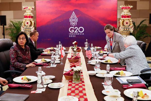 G20 finance ministers, central bankers and senior officials meet in Bali