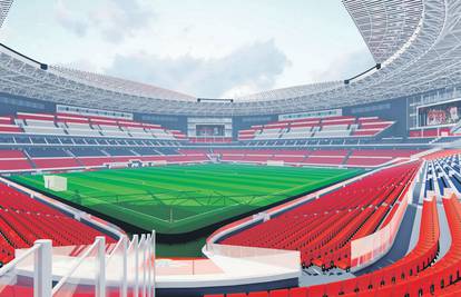 Ovo je novi stadion u V. Gorici. Koštat će do 105 milijuna eura