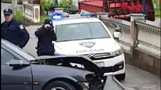 Prometna nesreća u Zaprešiću: Automobilom sletio s ceste
