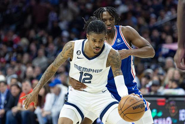 NBA: Memphis Grizzlies at Philadelphia 76ers