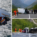 Sudarili se cisterna i kombi kod Mostara: Vozača cisterne traže u Neretvi, iz kombija 7 ozlijeđenih