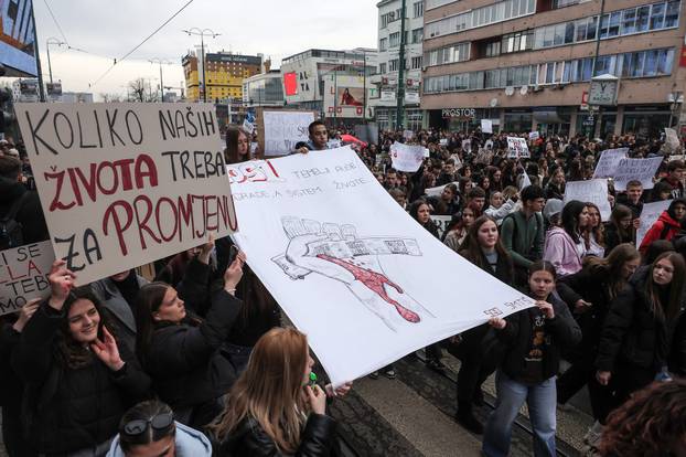 Novi prosvjed na ulicama Sarajeva nakon teške tramvajske nesreće