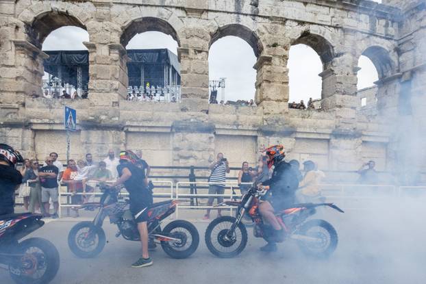 Defile kroz Pulu na najvećem susretu Croatia Bike Week