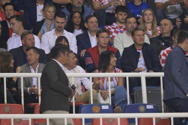 Split: Poznati na tribinama na utakmici između Hrvatske i Španjolske u Ligi nacija
