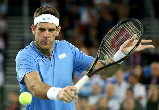 Zagreb: Finale Davis kupa, Hrvatska - Argentina, Marin ?ili? - Juan Martin Del Potro