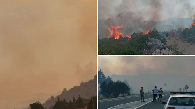 BiH: Vlasti u Neumu zatražile su pomoć kanadera i helikoptera zbog ogromnog požara