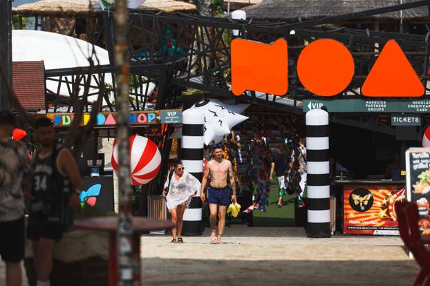 Plaža Zrće u srcu sezone