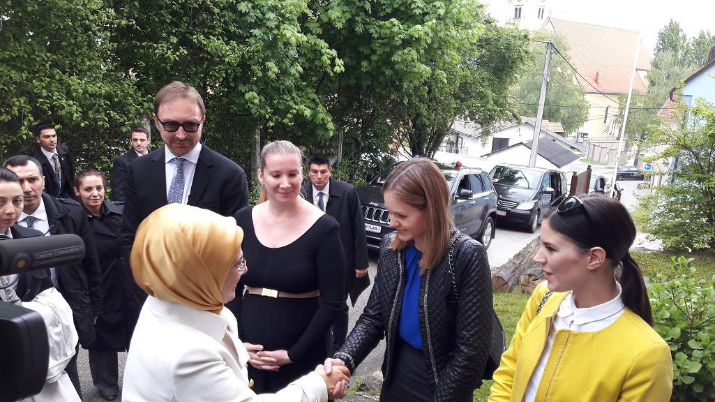 Erdoganova supruga posjetila je i Samobor, oduševio ju 'plac'