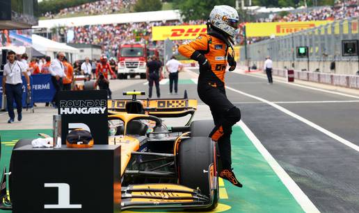 McLarenov dvojac dominirao na Hungaroringu, Max kreće treći