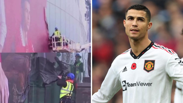 Uklonili Ronaldove fotografije s Old Trafforda: Sve bliže odlasku