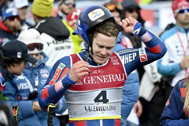 Saalbach: Svjetsko skijasko prvenstvo 2025 - veleslalom muški, druga vožnja