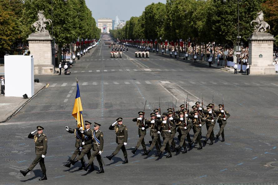 Annual Bastille Day celebrations in Paris