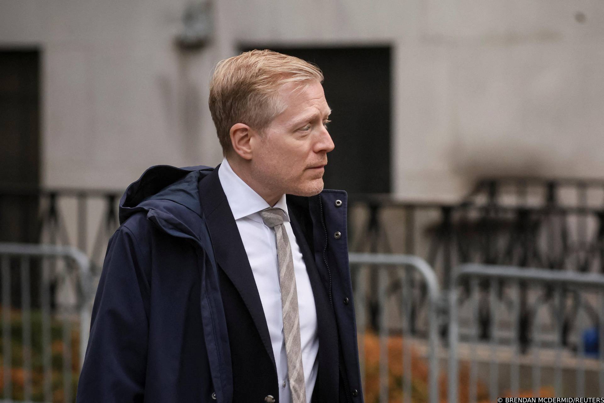 Actor Anthony Rapp departs the Manhattan Federal Court following his civil sex abuse case trial against Kevin Spacey in New York