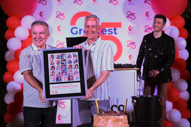 Zagreb: Promocija ekskluzivne glazbene edicije 25 greatest hits te proslava rođendana Croatia Recordsa