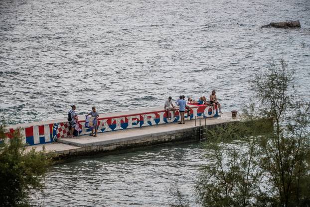Split: Jesen na plaži